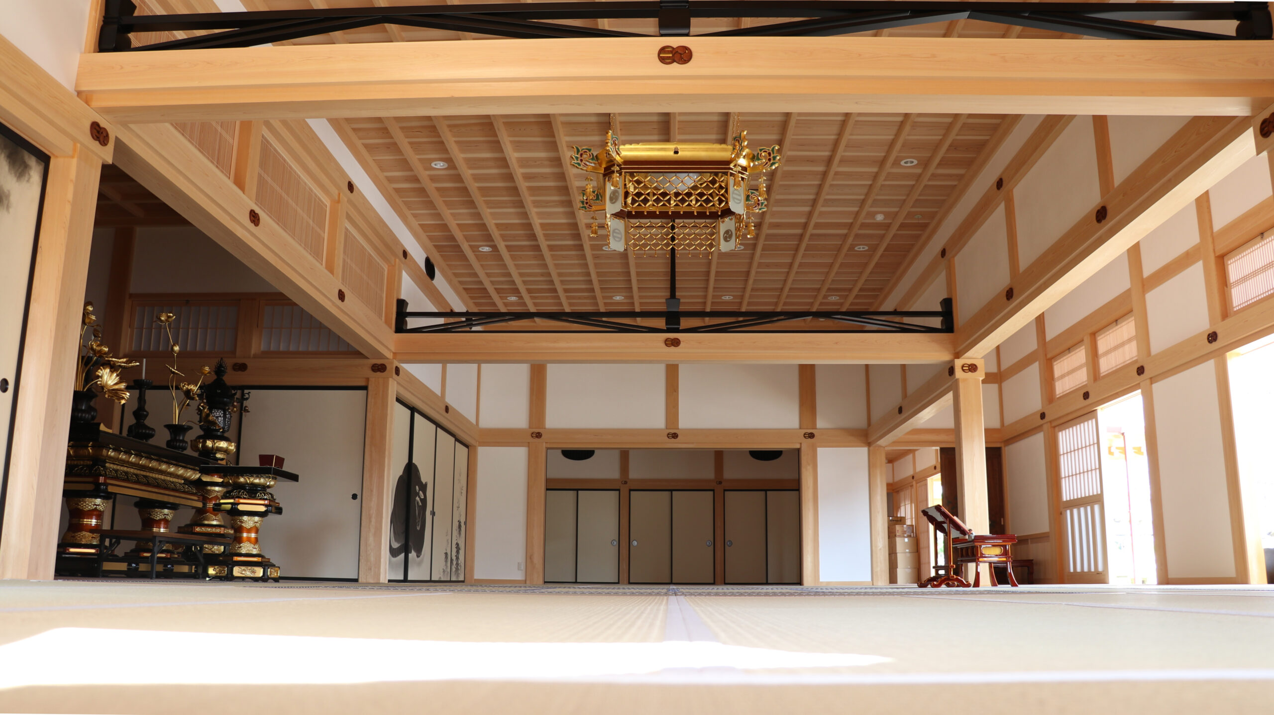 大蔵院　本堂（内側）の写真
